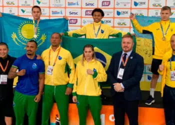 Boxe brasileiro brilhou na competição (Crédito: Divulgação/CBBoxe)