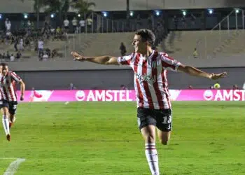 Estudiantes vence novamente e Goiás é eliminado da Sul-Americana (Crédito: Reprodução / Twitter Estudiantes)
