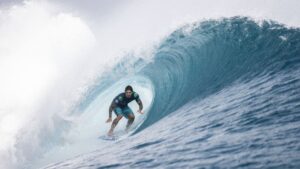 Gabriel Medina foi vice-campeão em Teahupoo (Crédito: GettyImages)