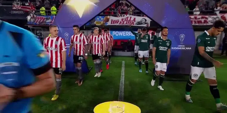 Goiás x Estudiantes agita as oitavas da Sul-Americana (Crédito: Reprodução / One Football)