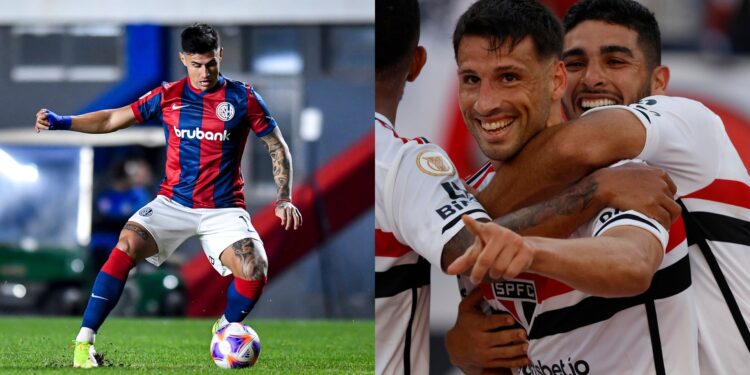 San Lorenzo x São Paulo será definido na Sul-Americana 2023 (Crédito: Getty Images/Rubens Chiri/São Paulo FC/Flickr)