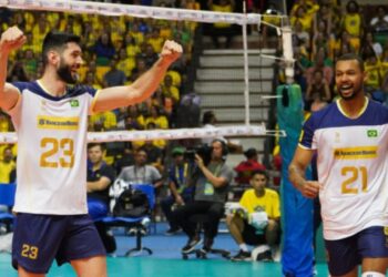Brasil segue com 100% de aproveitamento no Sul-Americano (Crédito: Mauricio Val / FVImagem / CBV)