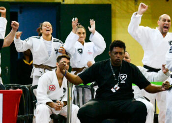 Equipe alvinegra conquistou medalhas no último final de semana (Crédito: Divulgação/Botafogo Judô)