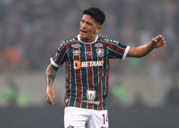 Germán Cano, do Fluminense (Crédito: Getty Images)