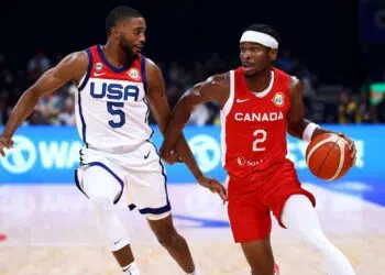 Canadá vence Estados Unidos na Copa do Mundo de Basquete (Crédito: Getty Images)