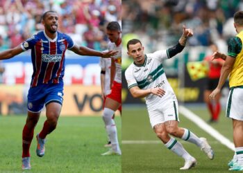 Coritiba e Bahia pelo Brasileirão (Crédito: Flickr Bahia / Felipe Oliveira / Getty Images)