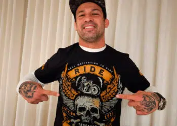Veterano das lutas é um dos embaixadores da ação (Crédito: Divulgação/Ride for Kids)