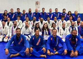 Equipe brasileira vem se expandido na Europa (Crédito: Divulgação/Gracie Barra)