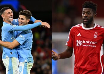 Manchester City x Nottingham Forest será definido na Premier League 2023/2024 (Crédito: Getty Images)