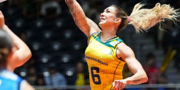 Brasil segue invicto no Pré-Olímpico de Vôlei (Crédito: Reprodução / Instagram)