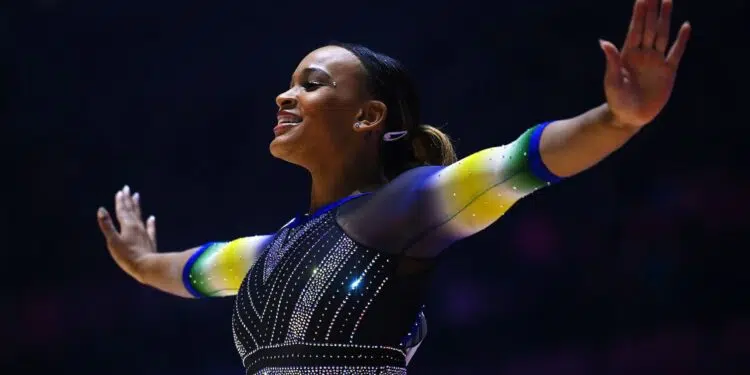 Rebeca Andrade, ginasta brasileira (Crédito: Getty Images)