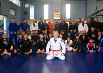 Reyson Gracie esteve em Coimbra (Crédito: Divulgação/ISBJJA)