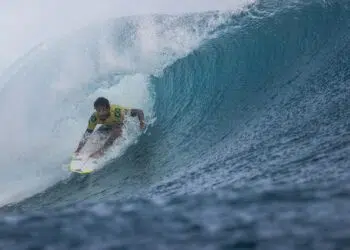 Filipe Toledo, na WSL (Crédito: Getty Images)