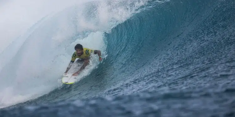 Filipe Toledo, na WSL (Crédito: Getty Images)