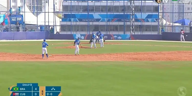 Pan 2023: Brasil vai à final inédita no beisebol (Crédito: Reprodução)