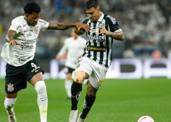 Corinthians e Santos no Brasileirão (Crédito: Getty Images)