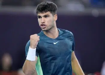 Alcaraz vence Ruud e vai à semi em Pequim (Crédito: Getty Images)