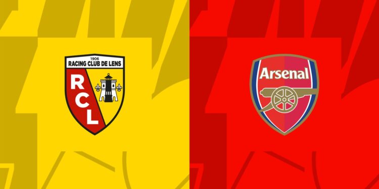 Lens x Arsenal agita a fase de grupos da Champions League (Crédito: Reprodução / DAZN)
