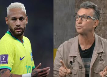Neto pede desculpas por fala polêmica sobre Neymar, mas cutuca jogador (Crédito: Getty Images - Reprodução / Band)