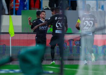 Michael brilhou na vitória do Al Hilal (Crédito: Reprodução / Instagram)