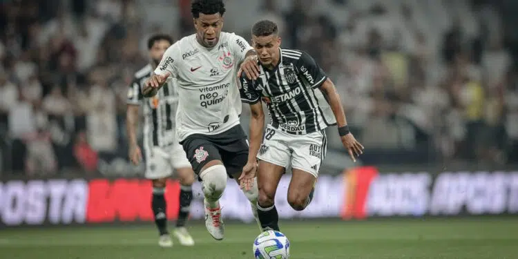 Corinthians e Atlético-MG ficam no empate pelo Brasileirão (Crédito: Pedro Souza / Atlético)