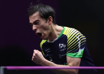 Pan 2023: Hugo Calderano é campeão no tênis de mesa (Crédito: Getty Images)