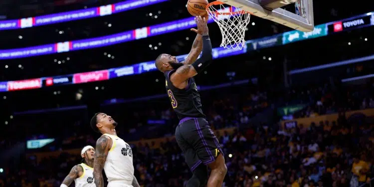 Lebron James quebra novo recorde na NBA (Crédito: Getty Images)