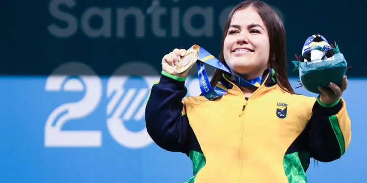 Fenômeno no halterofilismo: Mariana D’Andrea conquista bi do Parapan (Crédito: Marcelo Zambrana/CPB)