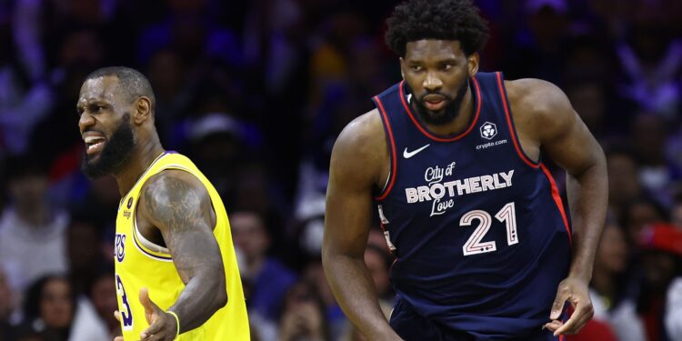 76ers vencem Lakers na NBA (Crédito: Getty Images)