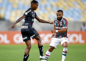 Santos e Fluminense pelo Brasileirão (Crédito: Getty Images)