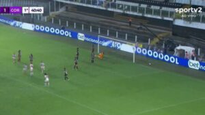 São Paulo e Corinthians empatam na ida do Paulistão Feminino (Crédito: Transmissão/ SporTV)
