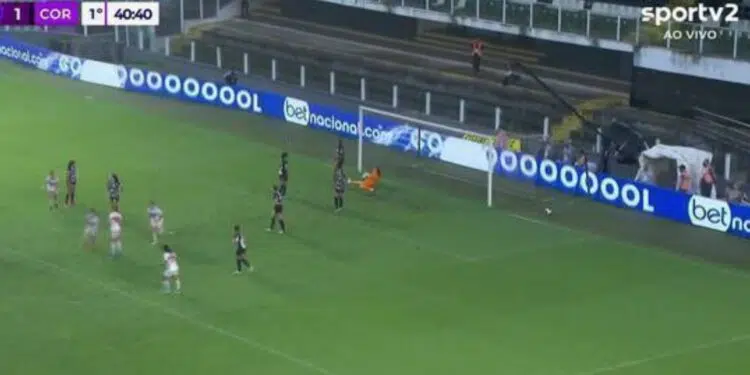 São Paulo e Corinthians empatam na ida do Paulistão Feminino (Crédito: Transmissão/ SporTV)
