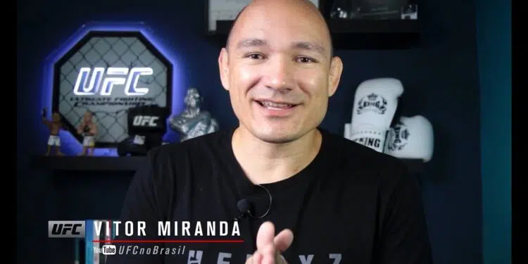 Vitor Miranda faz sucesso com suas análises técnicas sobre os lutadores (Crédito: Divulgação/UFC)