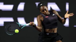 Coco Gauff, jogadora de tênis (Crédito: Getty Images)