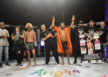 Marco Aurélio “Peruano” venceu a luta principal – Divulgação (Crédito: Divulgação)