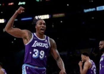 Dwight Howard em sua última temporada pelos Lakers (Crédito: Foot: Getty Images)