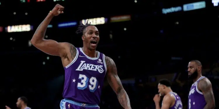 Dwight Howard em sua última temporada pelos Lakers (Crédito: Foot: Getty Images)