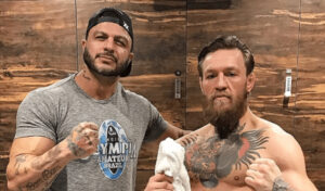 Kleber Bambam e Conor McGregor (Crédito: Foto: Reprodução/Instagram)