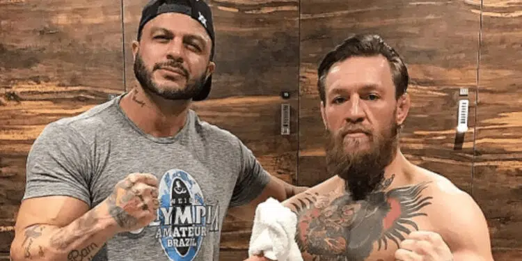 Kleber Bambam e Conor McGregor (Crédito: Foto: Reprodução/Instagram)