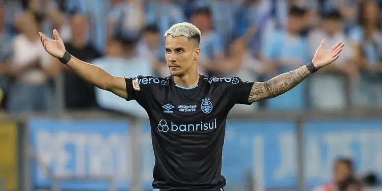 Grêmio contra o Goiás (Crédito: Getty Images)