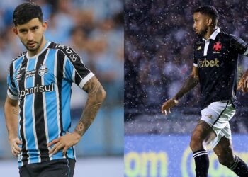 Grêmio x Vasco pelo Brasileirão: saiba onde assistir à partida (Crédito: Getty Images)