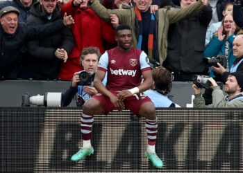 West Ham contra o Manchester United (Crédito: Getty Images)