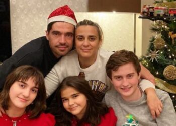 Abel Ferreira e família (Crédito: Reprodução / Instagram)