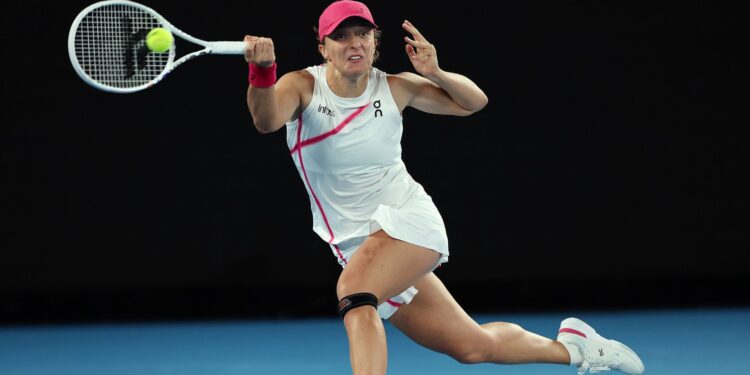 Iga Swiatek, tenista número 1 do mundo (Crédito: Getty Images)