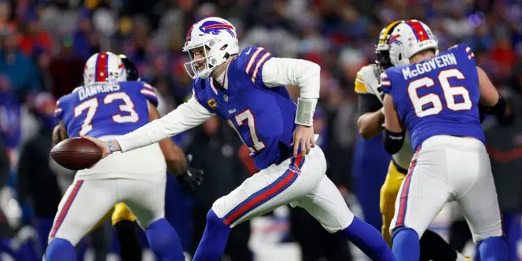 Buffalo Bills contra o Pittsburgh Steelers (Crédito: Getty Images)