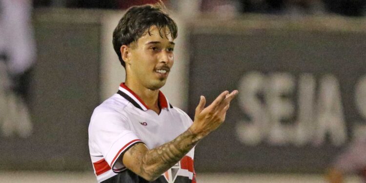 São Paulo em campo na Copinha (Crédito: Célio Messias/São Paulo FC/Flickr)