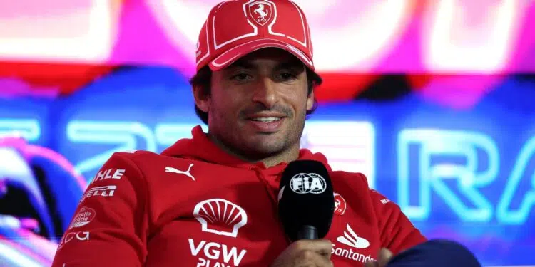 Carlos Sainz Jr, piloto da Ferrari (Crédito: Getty Images)