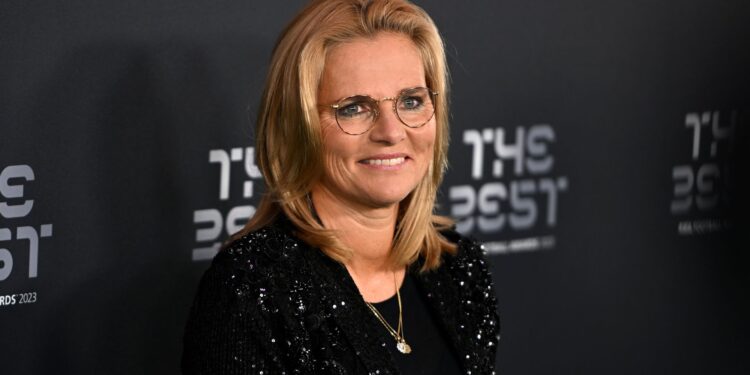 The Best: Sarina Wiegman é eleita a melhor técnica do mundo (Crédito: Getty Images)