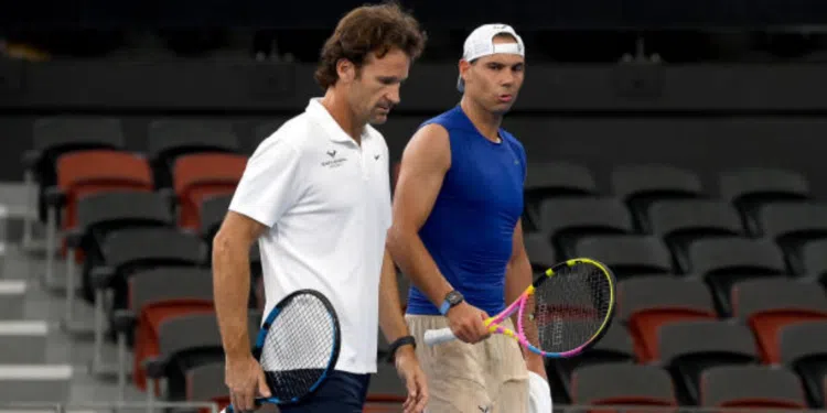 Carlos Moya e Rafael Nadal (Crédito: Foto: Getty Images)