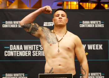 Brasileiro estreia no UFC em abril (Crédito: Divulgação/UFC)